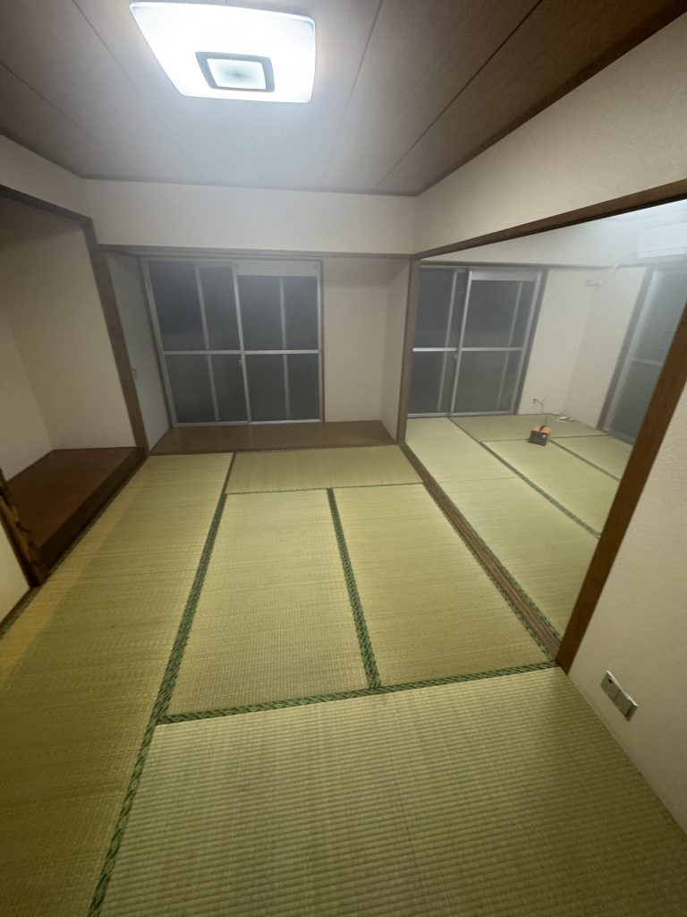 北九州市八幡東区で孤独死に伴う遺品整理・特殊清掃(3DK/4日)