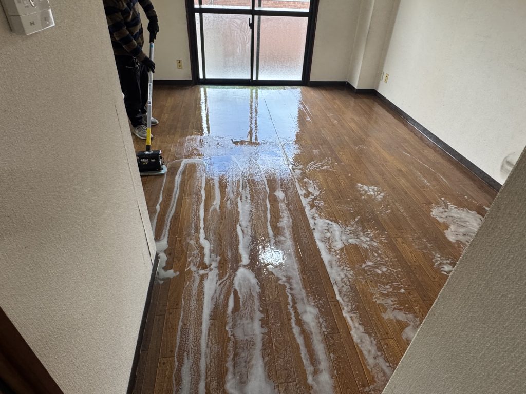 床洗浄